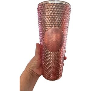 Starbucks Rose Gold Studded 24 Oz. Cup Tumbler
